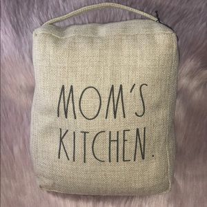 RAE DUNN | MOM’S KITCHEN Door Stopper Sack
